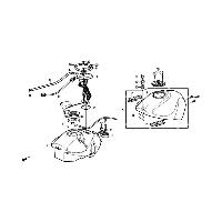POMPE A ESSENCE  DAELIM 125 ROADWIN INJECTION 