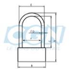 ANTIVOL U RANGERS 84X300 - DIAM 22MM - CLASSE SRA