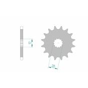 Pignon AFAM acier standard 94118 - 428 BETA HRD DT
