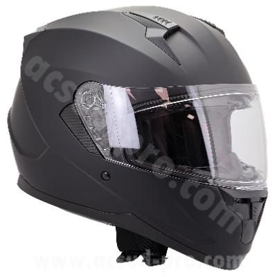CASQUE INTEGRAL DOUBLE ECRAN NOEND SC-33 NOIR MAT L