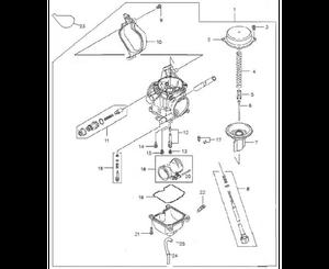 Carburateur ADLY 320S