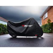 Housse de protection intérieure/extérieure VECTOR H20 pour moto/scooter - noir - L