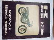 Manuel Atelier KAWASAKI KZ1000 (Anglais) 9993154002