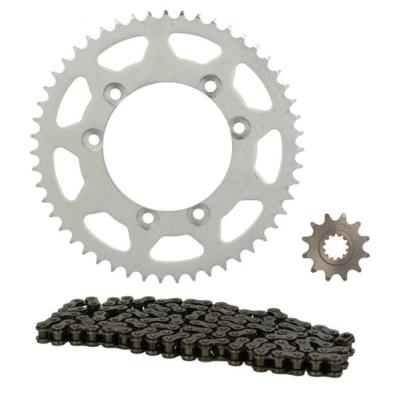 KIT CHAINE TEKNIX ADAPT. BETA 50 RR 02-> 05 420 12X51 (DEMULT. ORIGINE) D100 / 3X2 FIX - 134