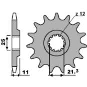 Pignon PBR acier standard 727 - 520 HVA CR 250/TC/TE