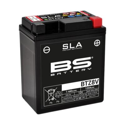 Batterie BS BATTERY SLA sans entretien activé usine - BTZ8V - YTZ8V