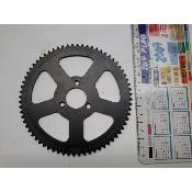 Couronne noir pocket bike 68 dents