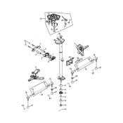Compteur et Colonne quad ADLY 320S 2008-2010