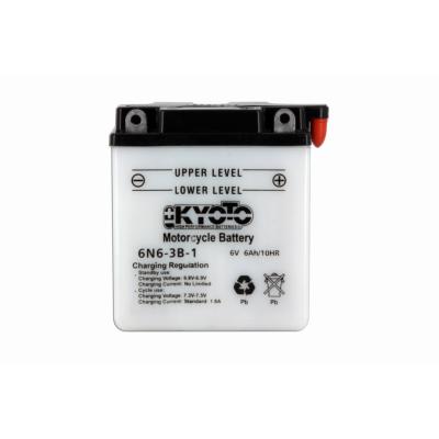 Batterie 6N6-3B-1 Conventionnelle Avec Entretien - Livrée Sans Pack Acide