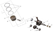 Piston - Villebrequin 125 SPRINT EURO4