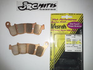 Plaquettes Vesrah VD172JL HONDA SUZUKI