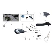 Jauge à essence MASH 125 Café Racer E4