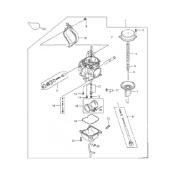 Pièces de carburateur ADLY 320S Euro2