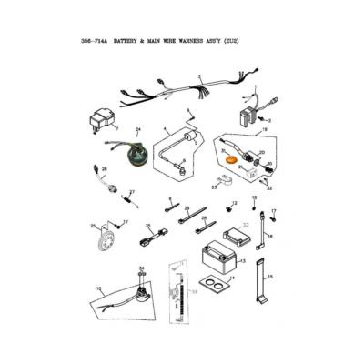 Régulateur de tension  ADLY 320S E2 2011-2015