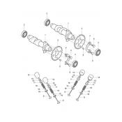SOUPAPE ADMISSION  HYOSUNG GV 125 AQUILA 2010-2013 EURO 3