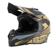 CASQUE CROSS TRENDY CT-906 NOIR / BRONZE MAT T59-60 L- CE 22-06