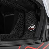 CASQUE INTEGRAL DOUBLE ECRAN TRENDYIT-606 DV NOIR MAT / ROUGE T60-61 XX L - CE 22-06