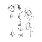 ANTI-PARASITE HYOSUNG GV 125 S BOBBER EURO 4 125 2018-2020