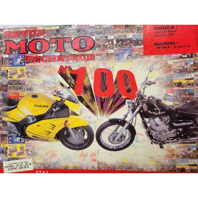 REVUE MOTO TECHNIQUE d'occasion N°100 HONDA SUZUKI
