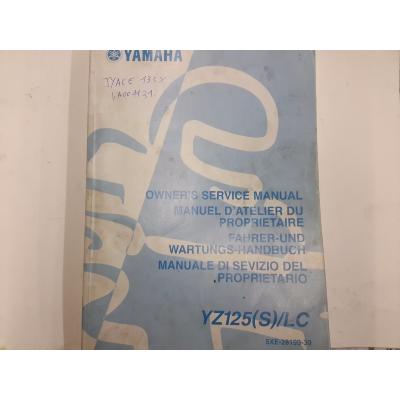 Manuel d'atelier du propriétaire YZ125 2003  5XE2819930