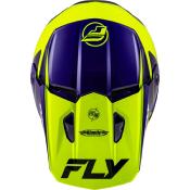 Casque FLY RACING Kinetic Rally - Hi-Vis/bleu/noir - TXL