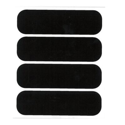 AUTOCOLLANT CASQUE REFLECHISSANT NOIR