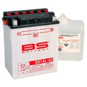 Batterie BS BATTERY Haute-performance SANS pack acide - BB14L-A2