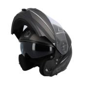 CASQUE INTEGRAL MODULABLE TRENDY MT-706 DV GRIS ANTHRACITE / SILVER MAT T55-56 S - ECE22-06