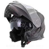 CASQUE MODULABLE NOEND PURE SC-34 DOUBLE ECRAN NOIR MAT  (ECE 22.06)