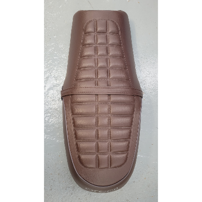 Selle Marron Origine ORCAL Astor 125 EURO 4/5 déchirée en dessous 