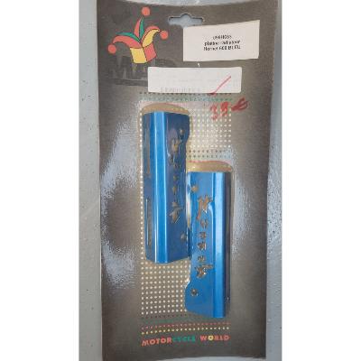 PLATINE RADIATEUR BLEU HONDA HORNET 600