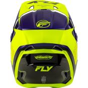 Casque FLY RACING Kinetic Rally - Hi-Vis/bleu/noir - TXL