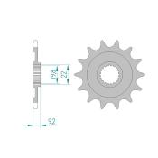 Pignon AFAM Type 24305 - 520