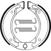 Mâchoires de frein TECNIUM Scooter/Street/Off-Road/Quad organique - BA050