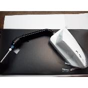 Rétro BCD F1 Gauche blanc adaptable scooter et 50 à boîte