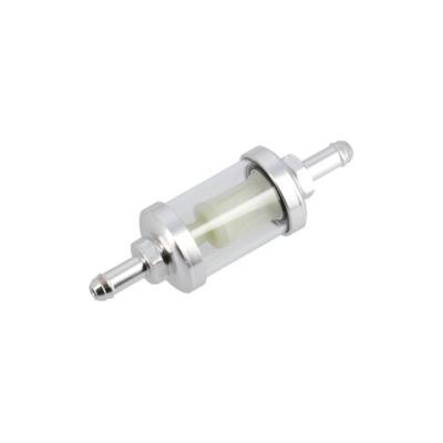 FILTRE À ESSENCE TUN'R ALUMINIUM TRANSPARENT LAVABLE SILVER D7