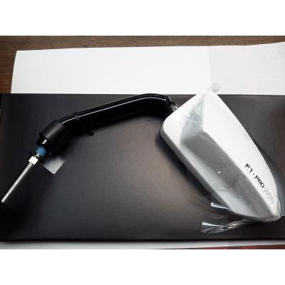 Rétro BCD F1 Gauche blanc adaptable scooter et 50 à boîte