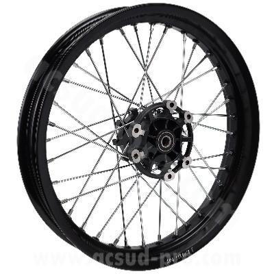 JANTE AVANT ADAPT RIEJU MRT PRO 50CC ( 2.50 x 17 ) NOIR