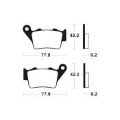 Plaquettes de frein BENDIX  MO175