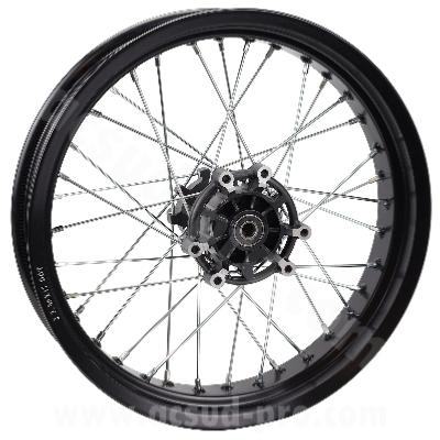 JANTE ARRIERE ADAPT. RIEJU MRT PRO 50CC ( 3.50 x17 ) NOIR