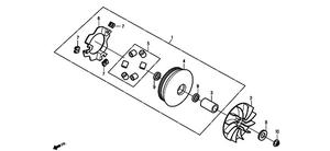 TURBINE de Variateur DAELIM S2 INJ