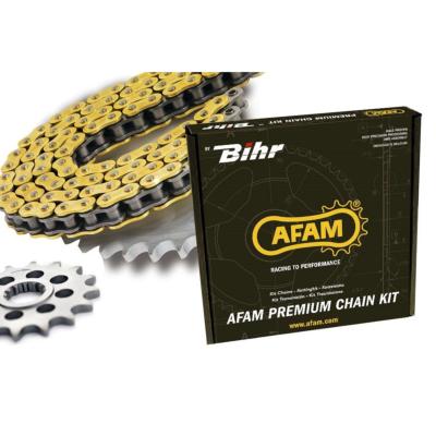 Kit chaîne AFAM 428 type R1 DAELIM VT125 EVOLUTION