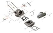 Cylindre - Culasse 125 SPRINT EURO4