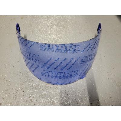 ECRAN VISIERE CASQUE SHARK BLEU