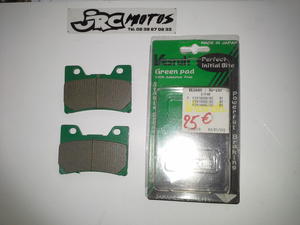 Plaquettes VESRAH VD257 YAMAHA FZR
