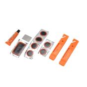 NECESSAIRE REPARATION OPTIMIZ VELO 7 PIECES / 1 DISSOLUTION 5 ML / 1 GRATTOIR / 2 DEMONTES PNEU