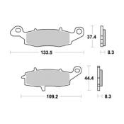 Plaquette de frein SIFAM KAWASAKI SUZUKI MA 204